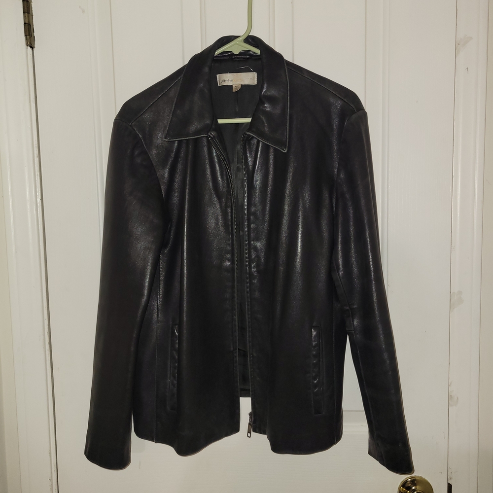 Classic Black Leather Jacket for Women